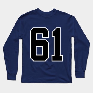 Number 61 Long Sleeve T-Shirt